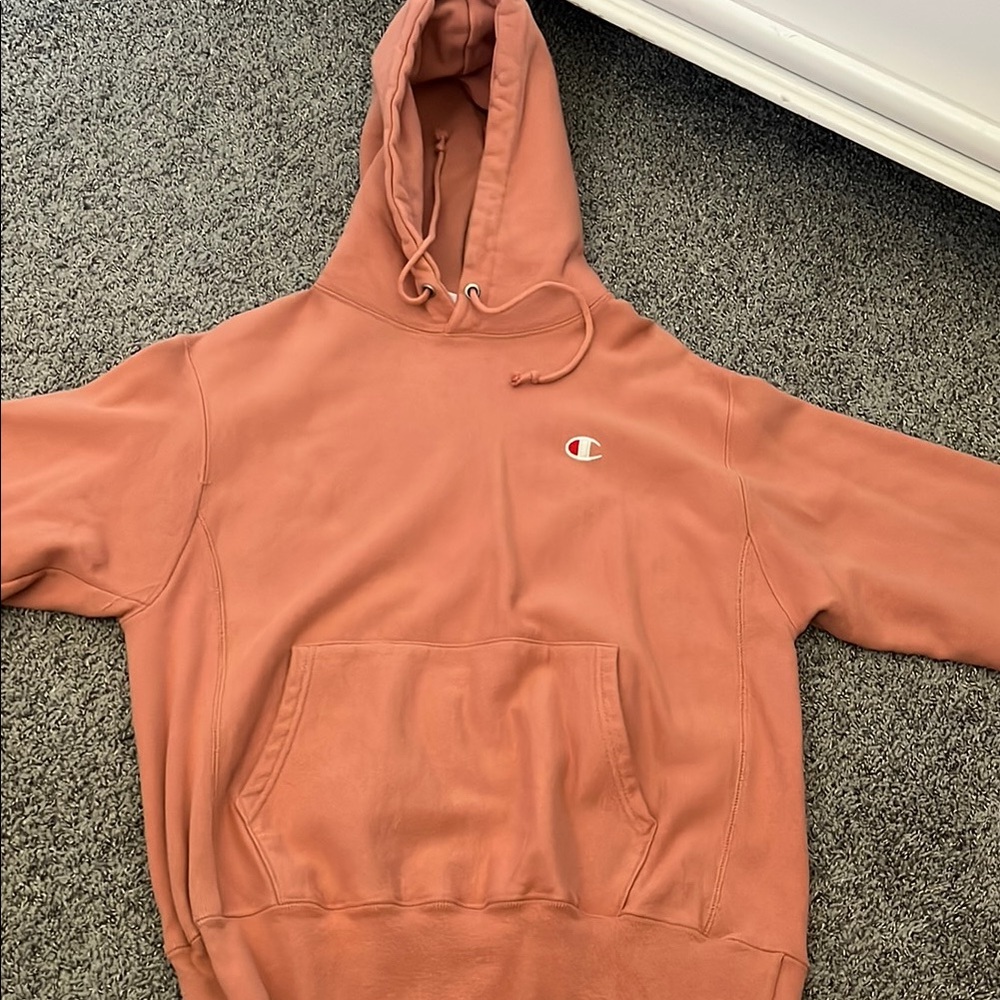 Champion peach Hoodie